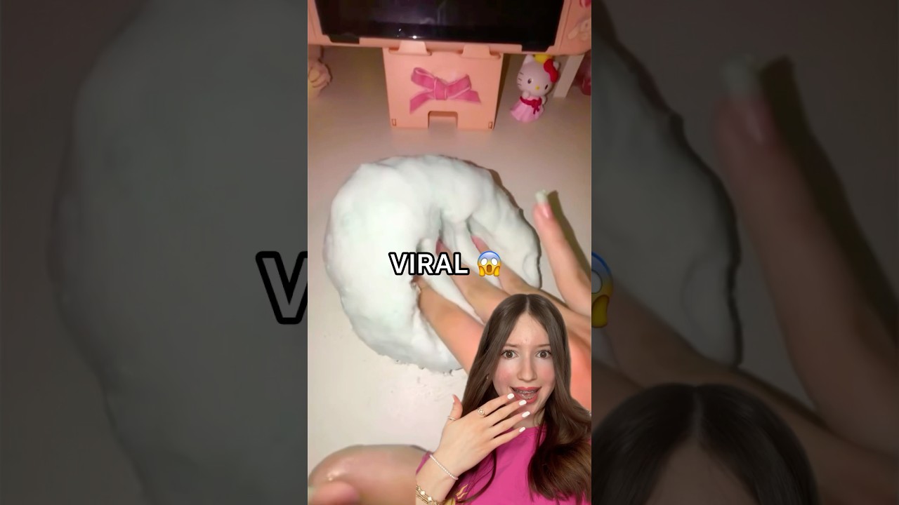 I Made the VIRAL COTTON SLIME! 😱😳 *DIY No Glue Slime*