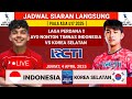 JADWAL SIARAN LANGSUNG Jadwal Indonesia Vs Korea Selatan U17 2025 Piala Asia U17 2025 Live RCTI