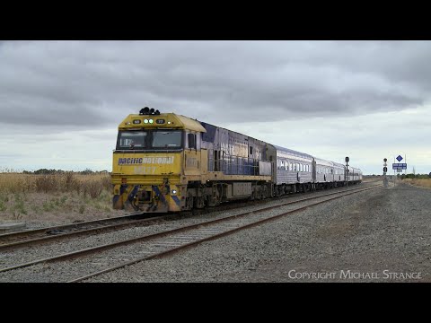 1AM8 JBRE "The Overland" Passenger Train (5/2/2023) - PoathTV Australian Railways