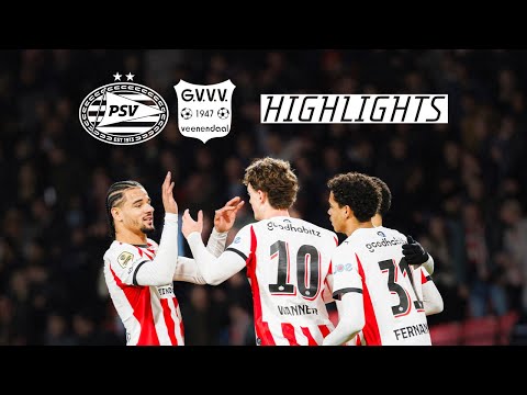PSV Philips Sport Vereniging Eindhoven 3-0 GVVV Gelders Veenendaalse Voetbal Vereniging Ve...