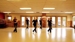 Line Dance Shifting Gears to Lee Brice, Four on the floor performed by Borderline Dance Team
