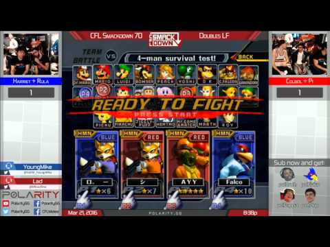 CFLS70 - Colbol + Pi (Blue) vs Harriet + Rula (Red) - LF