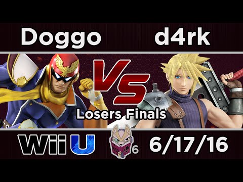 The Briggs House 6 - Doggo (C. Falc) Vs. d4rk (Cloud, Pikachu, Mewtwo) SSB4 Losers Finals - Smash 4