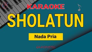 Download lagu Sholatun - Nissa Sabyan (Karaoke Nada pria) Sholatun Bissalamil Mubin mp3
