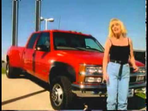 Shiney Red 4x4 Chevy TV commercial written by Duane Deemer`Cowboy` ~ Performed by Carla Deemer