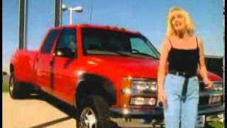 Shiney Red 4x4 Chevy TV commercial written by Duane Deemer`Cowboy` ~ Performed by Carla Deemer