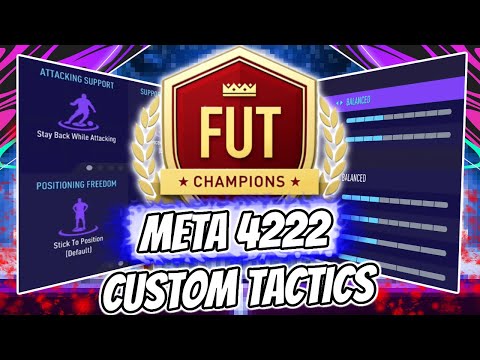 FIFA 21 BEST ATTACKING 30-0 4222 PRO CUSTOM TACTICS FIFA ULTIMATE TEAM PRO | HOW TO USE 4222 FUT 21