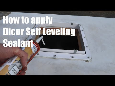 Applying Dicor 501LSW RV Roof Sealant | RV Roof Sealing