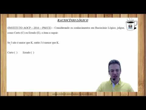 0902 - INSTITUTO AOCP - 2016 - PM/CE - RACIOCÍNIO LÓGICO