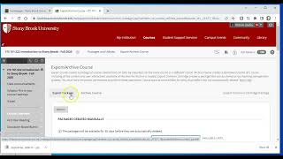 Exporting Your Course Content from Blackboard and Importing it to Brightspace