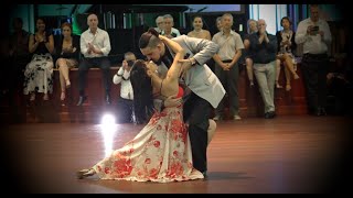 Sumire Muramoto y Leandro Haeder Tango Dance Performance 1 at Brisbane Moonlight Tango Festival