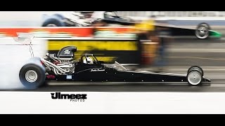 JACKIE BRAASCH DRAGSTER RUNS 8.19 @ 161.13 AT RT66