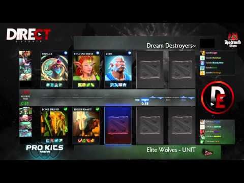 Pro Kits Arena 2016: Gran final Bo5 Elite Wolves (0) vs Dream Destroyers (0) c/ Swadow y Spectrum