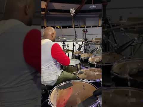 Calvin Rogers On Drums At A Marvin Sapp Rehearsal Killing 🔥 🔥