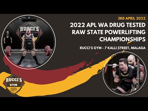 2022 APL WA Drug Tested Raw State Powerlifting Championships