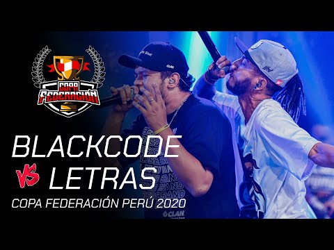 BLACKCODE VS LETRAS - Cuartos Copa Federación Perú 2020