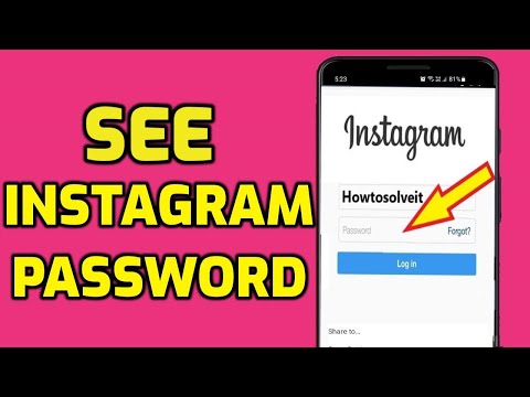 How to Find Instagram Password If We Forget!! - Howtosolveit Video
