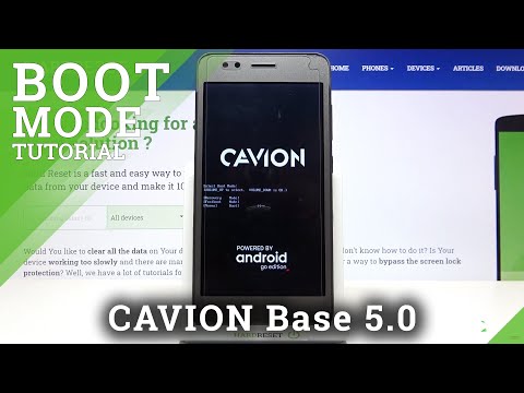 How to Enter Boot Mode in CAVION Base 5.0