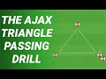 The Ajax Triangle Passing Drill Football Soccer