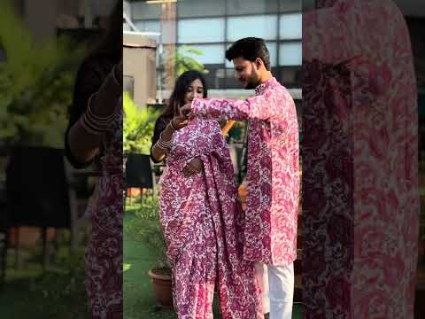 Sharee Panjabi Couple Dress