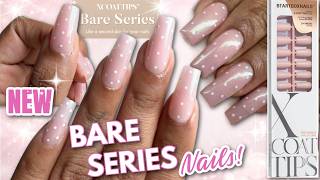 BTARTBOX Bare Series Nails 💅🏽 Easy Neutral Set & Chrome Polka Dot Design | Mo Makeup Mo Beauty