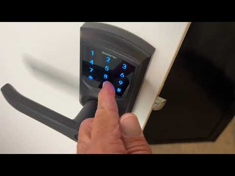 How to program a User Code for Signstek Electronic Touchscreen Door Lock