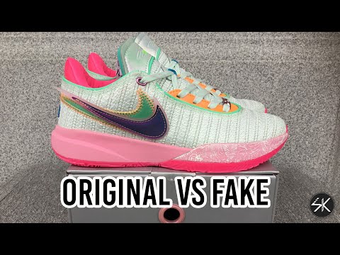 Nike LEBRON 20 Time Machine REAL VS FAKE