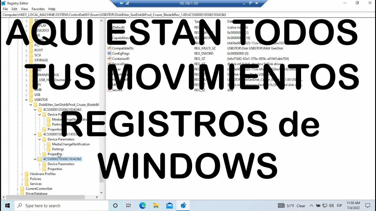 SEGUIMIENTO de ACTIVIDADES en WINDOWS | Análisis del Registro de Windows