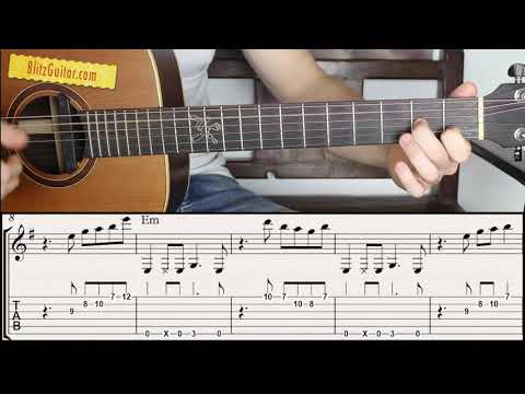 Beginner Bluesy Melody in E minor Using Pentatonic Scale