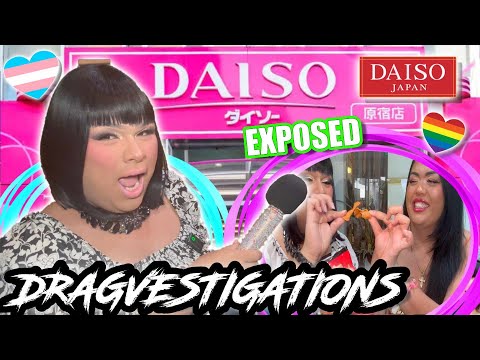 DAISO JAPAN DOLLAR STORE EXPOSED!  DRAGVESTIGATIONS TURNS 1! THE DOLLS GIVE ADVICE! NAO!