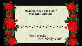 Read Between The Lines Stonewall Jackson