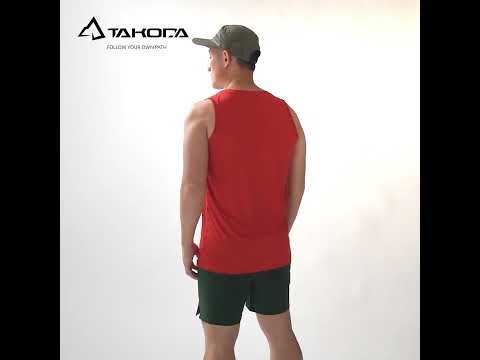 TAKODA Opo 多口袋機能跑褲 男女共版 森林綠