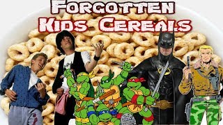 FORGOTTEN KIDS CEREALS| 80's-90's edition