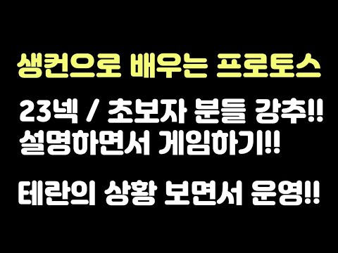 [For Production Beginners] Learning Protoss with SCV (Starting at 23 Nexus)