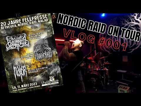 Nordic Raid on tour - VLOG #001 - Fellfresse Wismar 11.03.2023