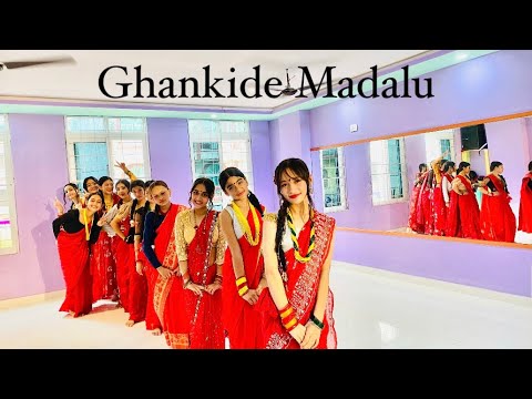 Ghankide Madalu❤️ | Teej Video | Cover Dance | The Ninja Studio | DC:Ninja Thapa Magar |