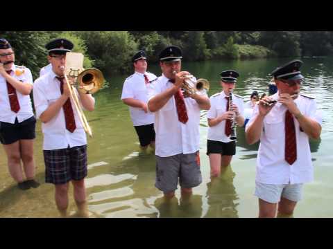 Cold Water Challenge 2014 Musikkorps `78 BSW Krefeld