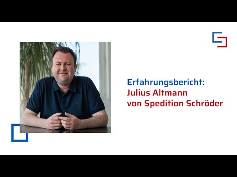 spedijobs Kundenstimmen - Interview mit Julius Altmann von Gebrüder Schröder GmbH & Co. KG