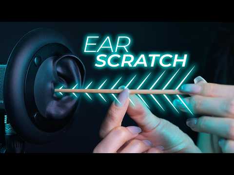 ASMR Scratching Your Ears for DEEP Sleep with 3D Brain Penetration (No Talking)