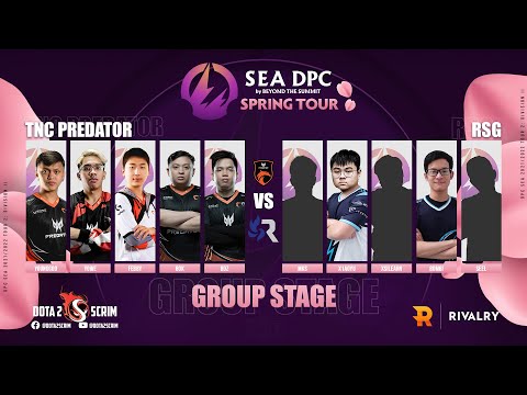 TNC Predator vs RSG - DPC SEA 2021/22 Tour 2: Division II - Group Stage - B03