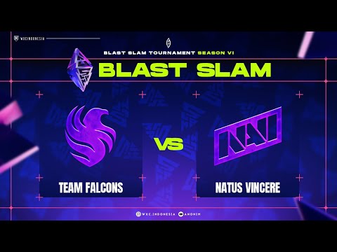 Team Falcons vs Navi - Blast Slam VI Group Stage @anonimdt @Dreamocell