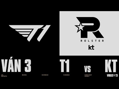 T1 vs KT | Ván 3 | CKTG 2025 - Chung Kết