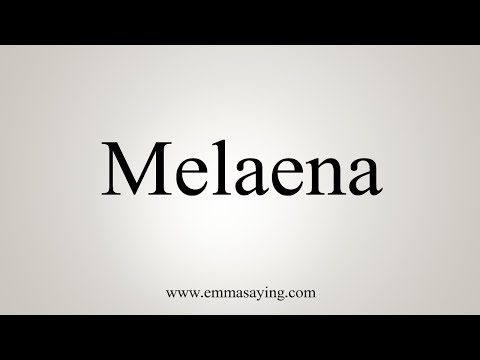How To Say Melaena