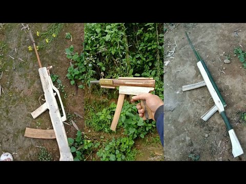 Top 6 ideas How to make a GUN Using Bamboo and Wood