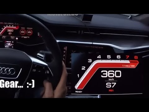 Audi RS7 C8 2022🇩🇪 top speed (363km/h ) autoban germany