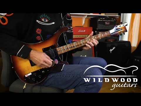 Rickenbacker 90th Anniversary 480XC 2021 - Tobaccoglo image 10