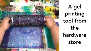 A new gel printing tool from the hardware store