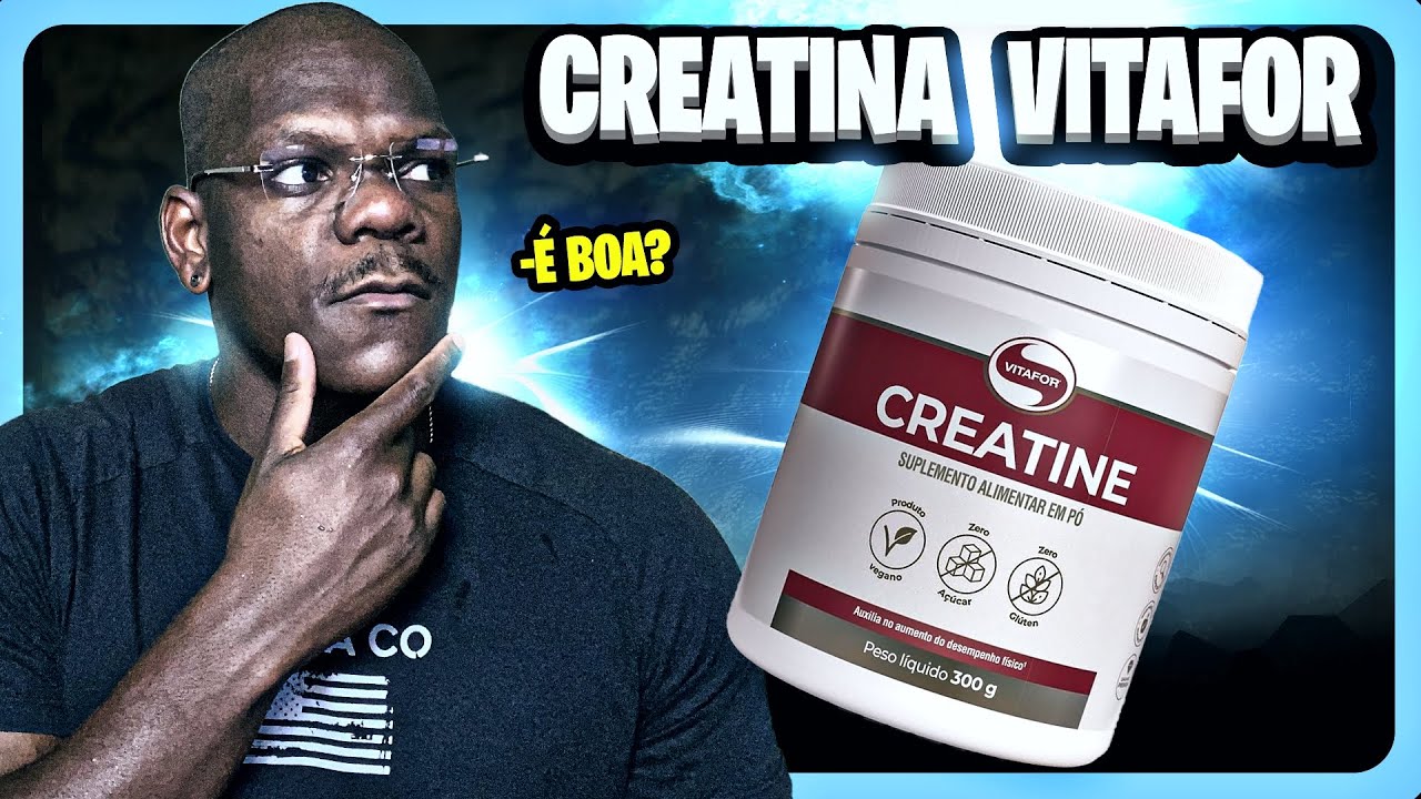 Miniatura da avaliação em vídeo de Creatina Monohidratada Vitafor 100g - Suplemento de Creatina Pura