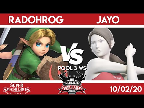 The Ultimate Trailblazer - Radohrog (Young Link) VS. Jayo (Wii Fit) - Pool 3 WS - Smash Ultimate