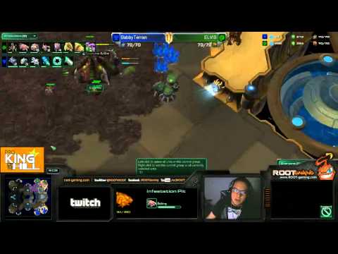 ROOT KotH - (K)BabbyTerran(T) vs. (C)ELVIS(Z)